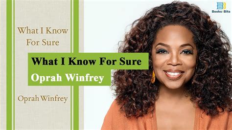 what i know for sure oprah|what do you know about oprah.